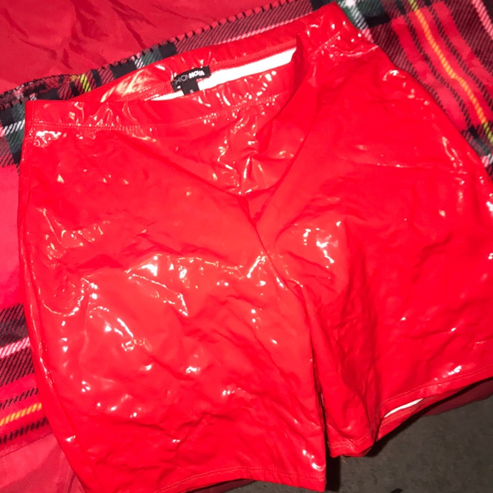 Fashion Nova Leather Shorts